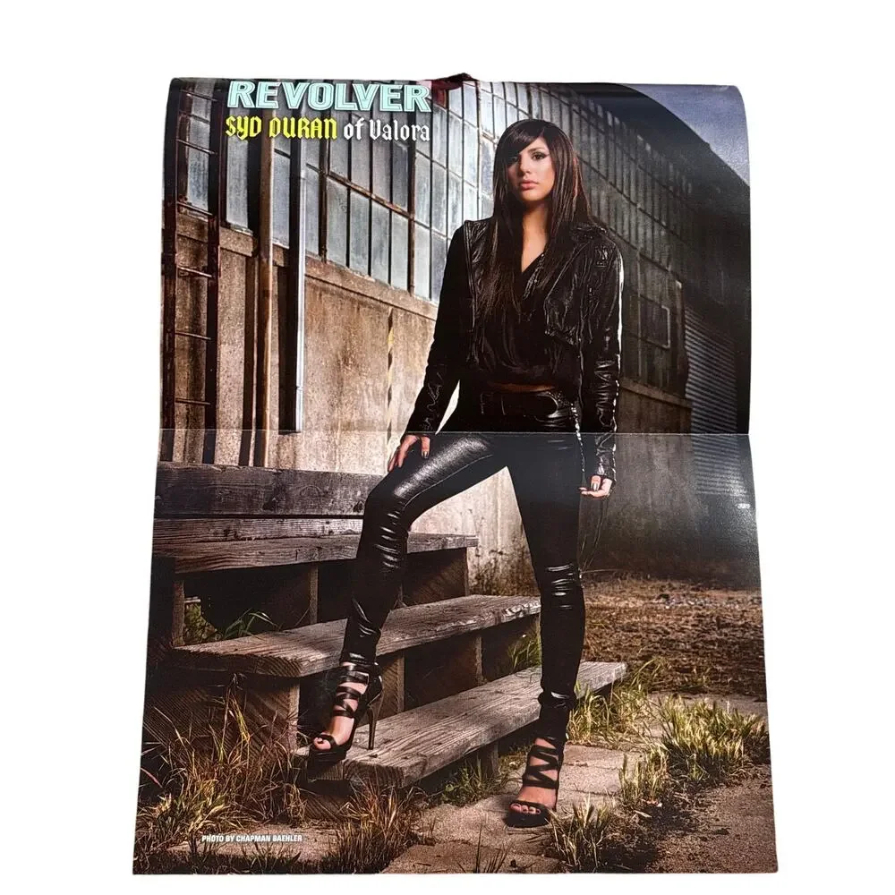Revolver 97 July 2011 Mayhem Fest Issue w/ poster & Black Veil Brides Sticker